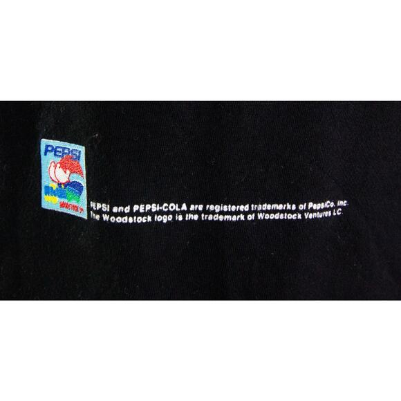 Woodstock Tour Band T-Shirt Vintage 1994 Pepsi Double Stitch Men's Size L - Picture 10 of 12